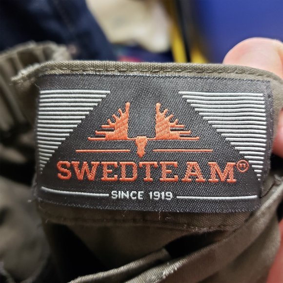 SWEDTEAM Size 40 Brown Solid Outdoor, Hunting Pants - Picture 5 of 7